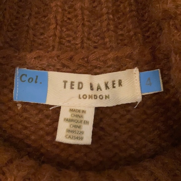 Ted Baker Mohair Striped Knit Sweater - Picture 8 of 10